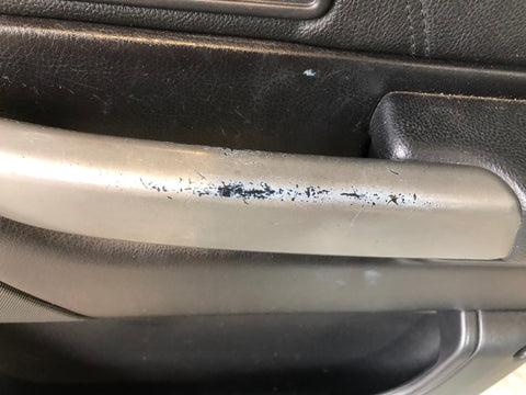Range Rover Sport Door Cards in Black with Silver Trim L320 2005 to 2009 R04036