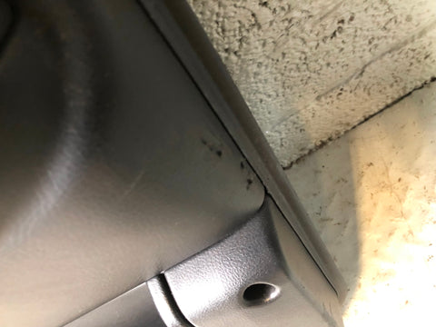 Range Rover Sport Door Cards in Black with Silver Trim L320 2005 to 2009 R04036