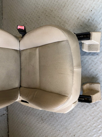 Freelander 2 Seats Set of Half Leather Beige Land Rover 2006 to 2011 R02046