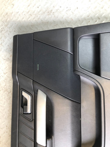 Range Rover Sport Door Cards in Black with Silver Trim L320 2005 to 2009 R04036