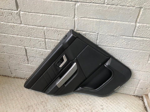 Range Rover Sport Door Cards in Black with Silver Trim L320 2005 to 2009 R04036