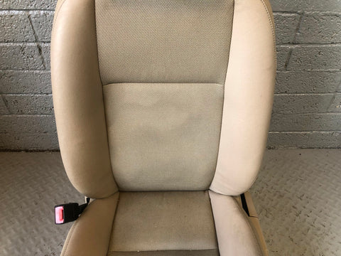 Freelander 2 Seats Set of Half Leather Beige Land Rover 2006 to 2011 R02046