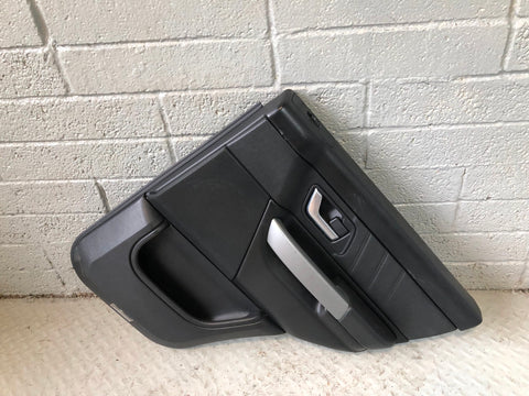 Range Rover Sport Door Cards in Black with Silver Trim L320 2005 to 2009 R04036