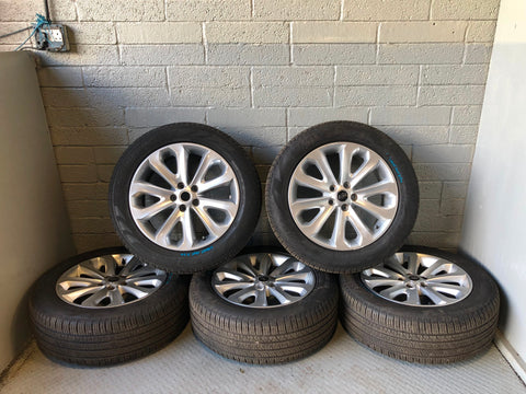 Range Rover L405 Alloy Wheels and Tyres x5 20" 255/55R20 2013 to 2018 L18085