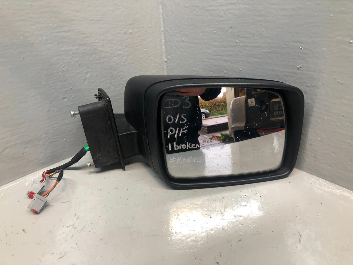 Discovery 3 Mirror Off Side Right Black Power-Fold L319 Land Rover K05115