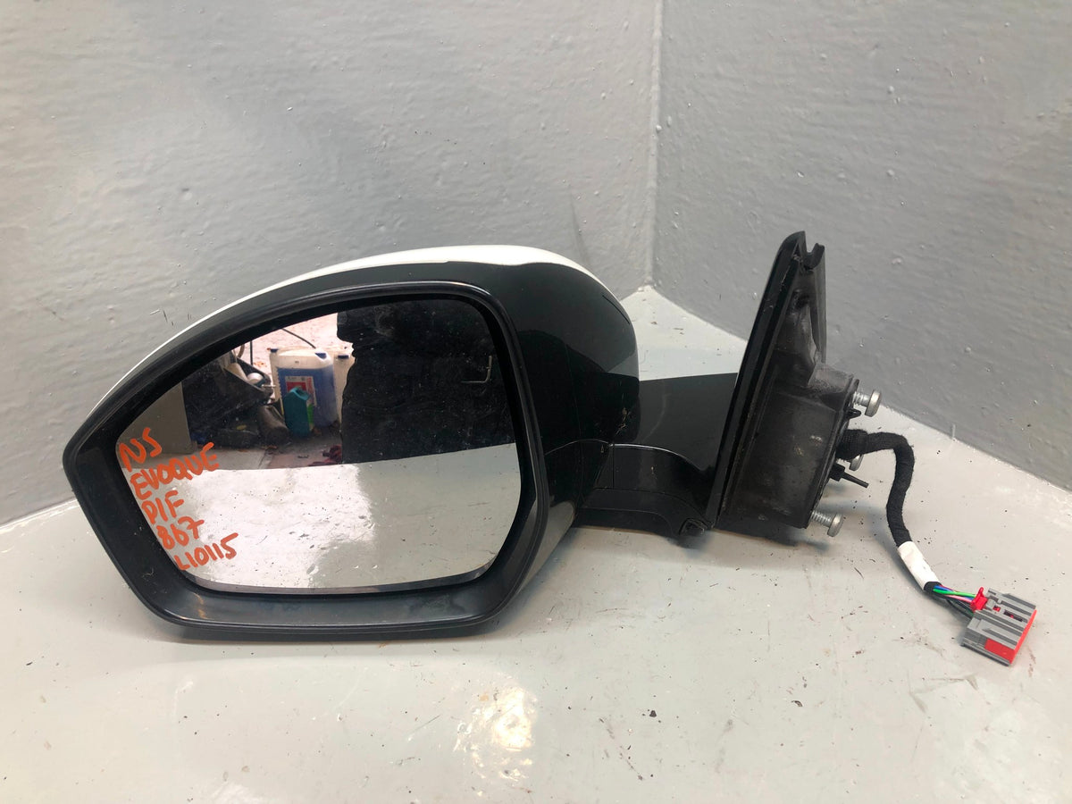 Range Rover Evoque Door Mirror Near Side Left Power Fold Fuji White L538 L10115