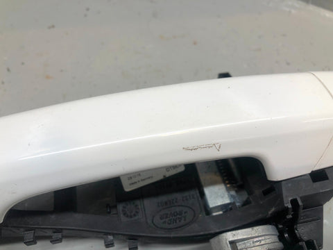 Range Rover Evoque Door Handle Exterior Near Side Front Fuji White L538