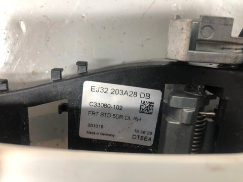 Range Rover Evoque Door Handle Exterior Off Side Front Fuji White L538