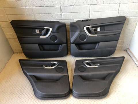 Discovery Sport Door Cards Set of 4 in Black L550 Land Rover 2014 to 2019