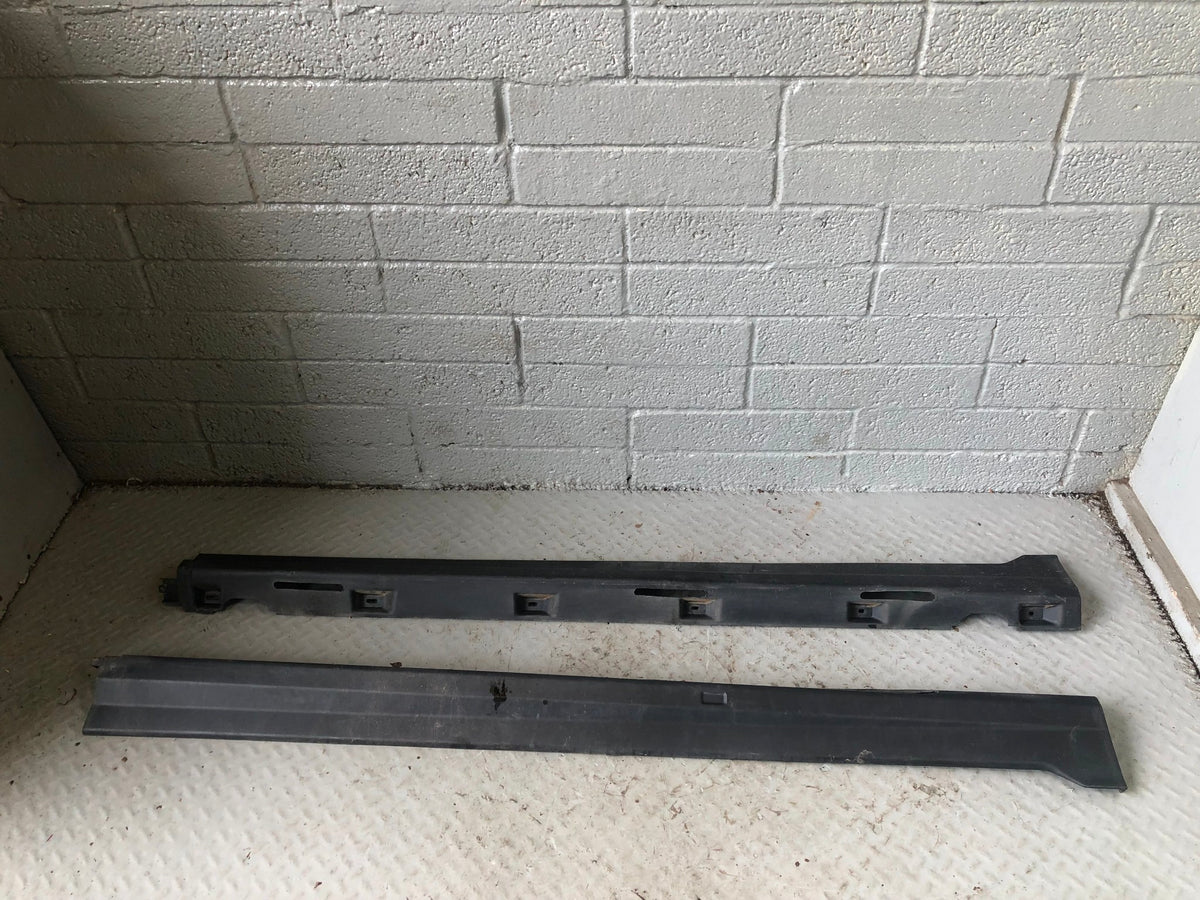 Freelander 2 Sill Cover Trims Pair Land Rover 2006 to 2014 Black Plastic L11056