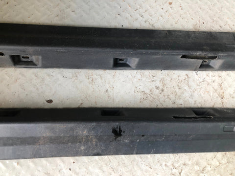 Freelander 2 Sill Cover Trims Pair Land Rover 2006 to 2014 Black Plastic L11056