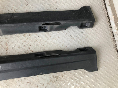 Freelander 2 Sill Cover Trims Pair Land Rover 2006 to 2014 Black Plastic L11056