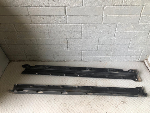 Freelander 2 Sill Cover Trims Pair Land Rover 2006 to 2014 Black Plastic L11056