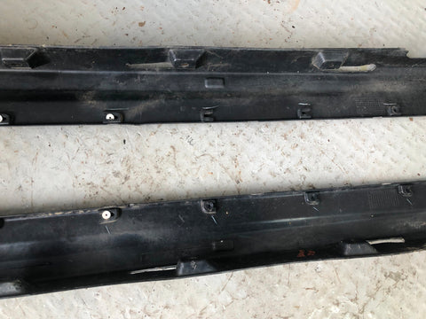 Freelander 2 Sill Cover Trims Pair Land Rover 2006 to 2014 Black Plastic L11056