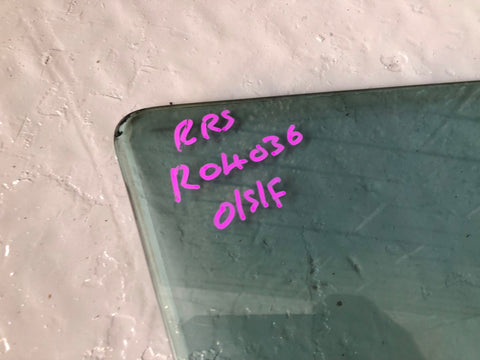 Range Rover Sport Glass Front Door Window Off Side Tinted 2005 to 2009 R04036