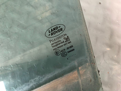 Range Rover Sport Glass Front Door Window Near Side Tinted 2005 to 2009 R04036