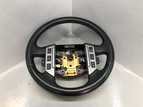Steering Wheel Multi Function Leather Black Discovery 3 Range Rover Sport R04036