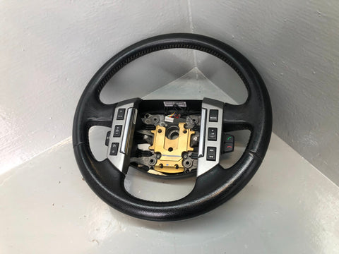 Steering Wheel Multi Function Leather Black Discovery 3 Range Rover Sport R04036