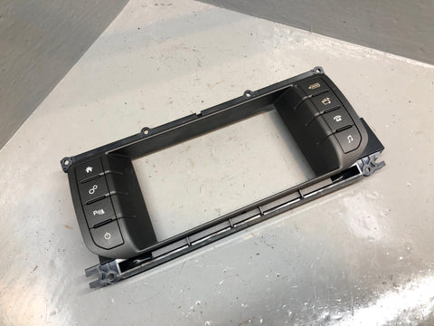 Range Rover Evoque Screen Surround Dashboard Switch GJ32-19F211-EB 2016 to 2018