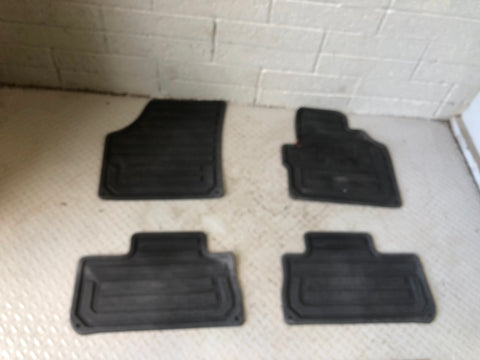 Freelander 2 Floor Mats Set of 4 in Black Rubber Land Rover 2006 to 2011 K15046