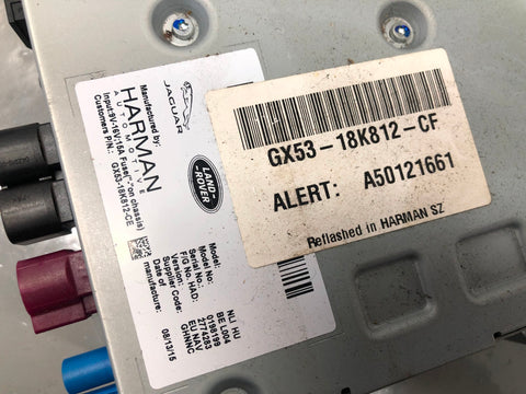 Range Rover Evoque Stereo Radio Audio Head Unit GX53-18K812-CF L538 2015 to 2018