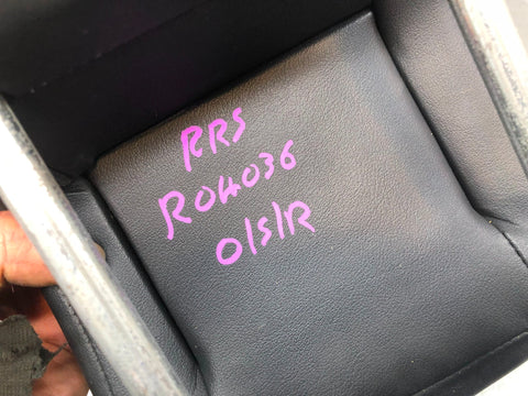 Range Rover Sport Headrest Rear Seat Black Leather L320 2005 to 2009 Smooth