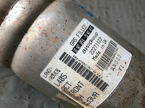 Range Rover L405 Strut Air Suspension Shock Absorber Off Side Front 22271123