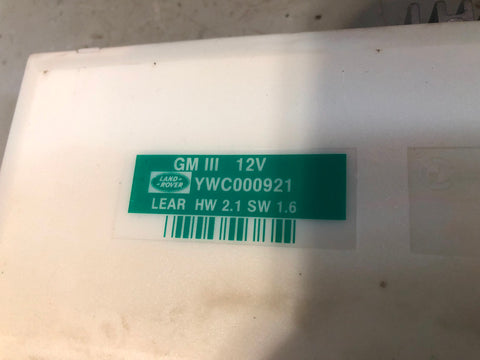 Range Rover L322 Body Control Module BCM BCU ECU YWC000921 Land Rover