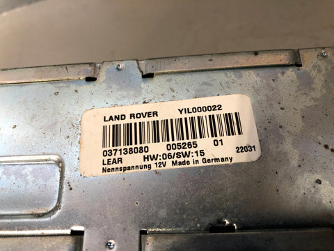 Range Rover L322 Entertainment Module System Control Unit YIL000022 2002 to 2006