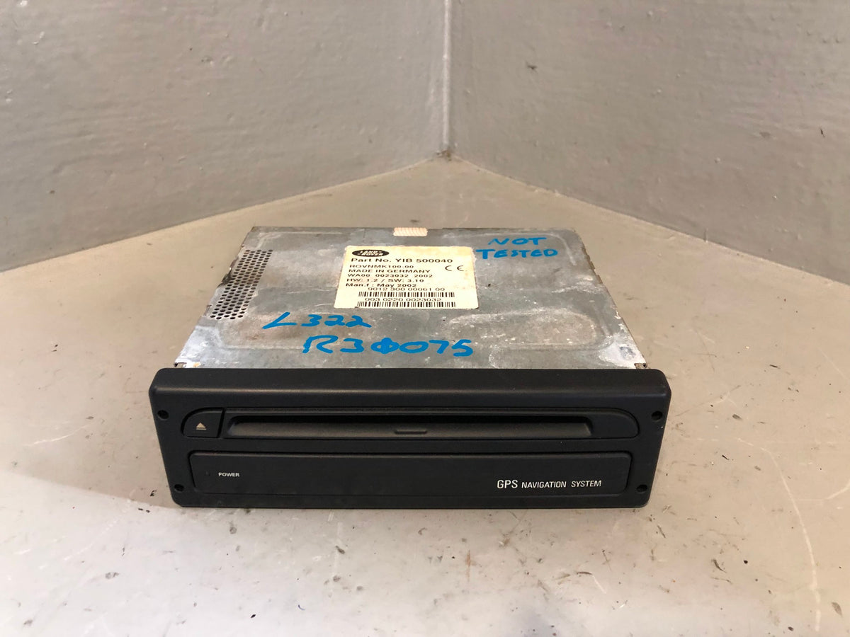 Range Rover L322 DVD Driver Sat Nav Land Rover YIB500040 2002 to 2006