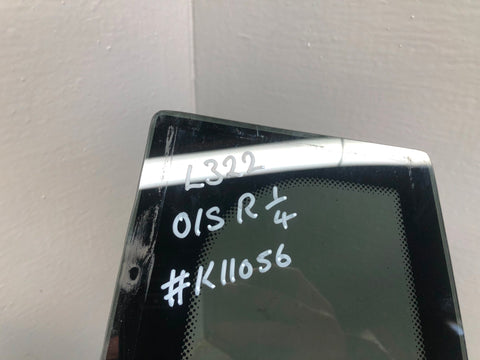 Range Rover L322 Window Quarter Door Glass Off Side Rear 2002 to 2012 K11056