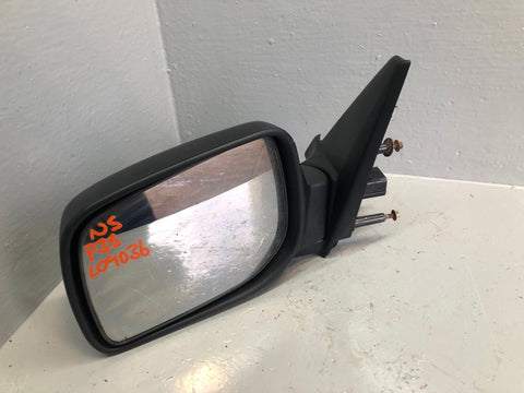 Range Rover P38 Door Wing Mirror Near Side Electric 10 Pin Black 1994 to 2002