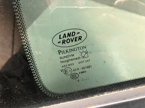 Range Rover Sport Glass Rear Door Quarter Off Side Tinted L320 D15056