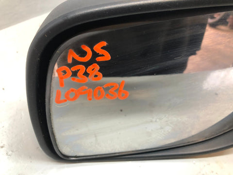 Range Rover P38 Door Wing Mirror Near Side Electric 10 Pin Black 1994 to 2002