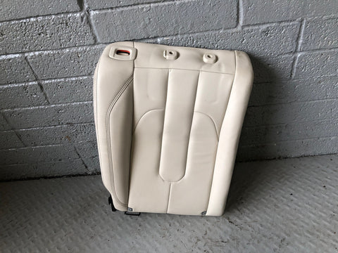 Range Rover Evoque Seat Back Rear Off Side Right Leather Ivory 2011 to 2015