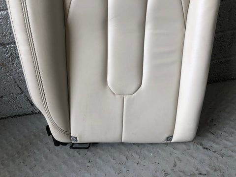 Range Rover Evoque Seat Back Rear Off Side Right Leather Ivory 2011 to 2015