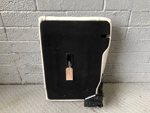 Range Rover Evoque Seat Back Rear Off Side Right Leather Ivory 2011 to 2015