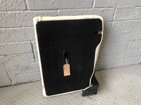 Range Rover Evoque Seat Back Rear Off Side Right Leather Ivory 2011 to 2015