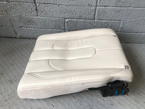 Range Rover Evoque Seat Back Rear Off Side Right Leather Ivory 2011 to 2015