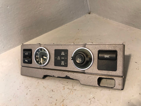 Range Rover L322 Air Suspension Switch Control Panel Clock YUL000072PUY R31075