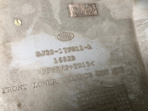 Range Rover Evoque Tow Eye Cover Front Bumper BJ32-17F011-A 2011 to 2015 L02095