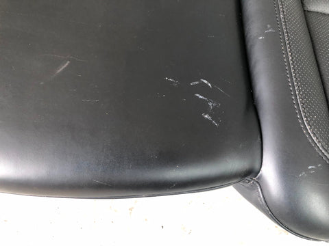 Range Rover L405 Seat Base Rear Near Side Centre Leather Black 2013 to 2017