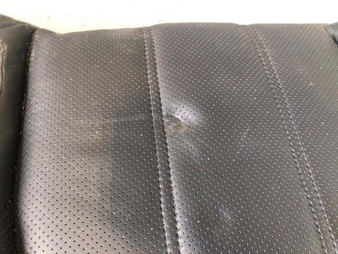 Range Rover L405 Seat Base Rear Near Side Centre Leather Black 2013 to 2017