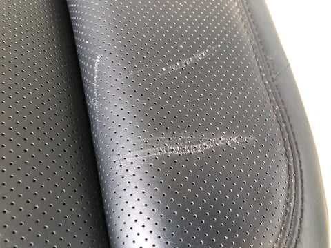 Range Rover L405 Seat Base Rear Near Side Centre Leather Black 2013 to 2017