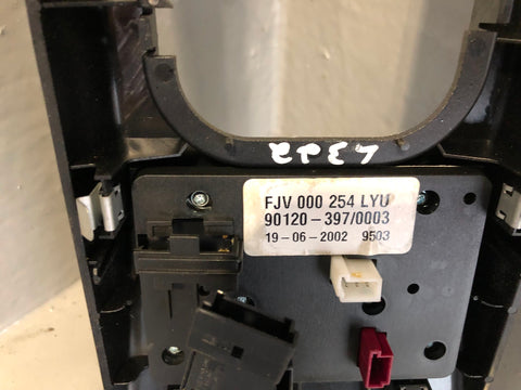 Range Rover L322 Terrain Gear Panel Switch FJV000254LYU 2002 to 2005 R31075