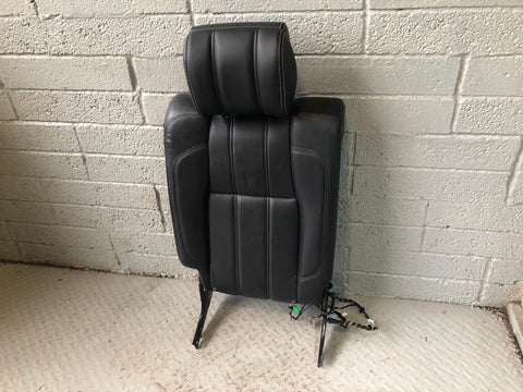 Range Rover L405 Seat Back Rear Off Side Leather Black 2013 to 2017