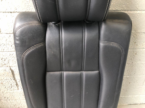 Range Rover L405 Seat Back Rear Off Side Leather Black 2013 to 2017
