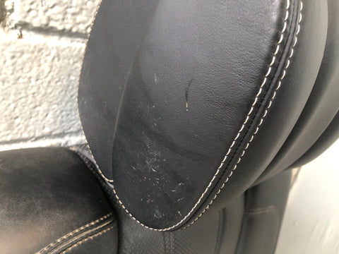 Range Rover L405 Seat Back Rear Off Side Leather Black 2013 to 2017