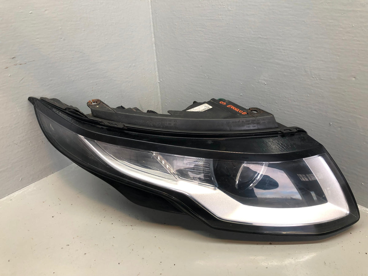 Range Rover Evoque Headlight Off Side Right Halogen GJ32-13W029-AA 2016 to 2018
