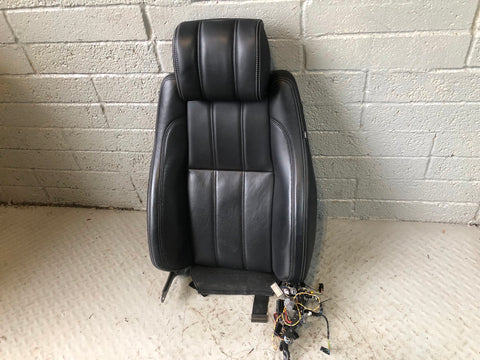 Range Rover L405 Seat Back Front Near Side Left Leather Black 2013 to 2017
